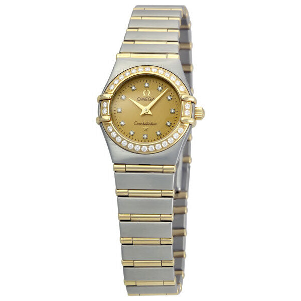 Omega Constellation Ladies Mini Ivory Dial Watch #1267.15 - Watches of America