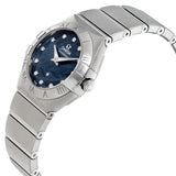 Omega Constellation Blue Dial Stainless Steel Ladies Watch #123.10.27.60.53.001 - Watches of America #2