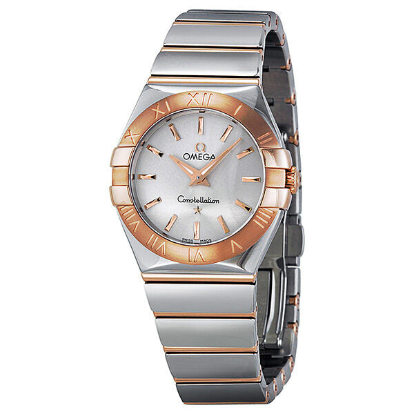 Omega Constellation Silver Dial Ladies Watch #123.20.27.60.02.003 - Watches of America