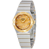 Omega Constellation Champagne Dial Ladies Watch #123.20.27.60.58.003 - Watches of America