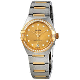 Omega Constellation Manhattan Automatic Chronometer Diamond Ladies Watch #131.25.29.20.58.001 - Watches of America