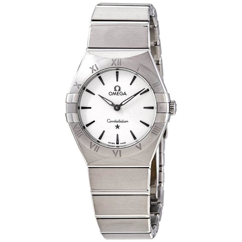 Omega Constellation Manhattan Silver Dial Ladies Watch #131.10.28.60.02.001 - Watches of America