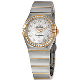 Omega Constellation Mother of Pearl Dial Ladies Watch #123.25.27.60.55.002 - Watches of America