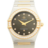 Omega CONSTELLATION Quartz Brown Dial Unisex Watch #1358.60.00 - Watches of America #2