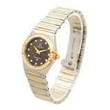 Omega CONSTELLATION Quartz Brown Dial Unisex Watch #1358.60.00 - Watches of America #4