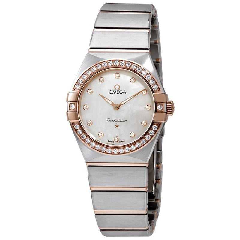 Omega Constellation Quartz Diamond Ladies Watch #131.25.28.60.55.001 - Watches of America