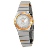 Omega Constellation Rose Gold Mother of Pearl Diamond Ladies Watch #123.20.24.60.55.003 - Watches of America