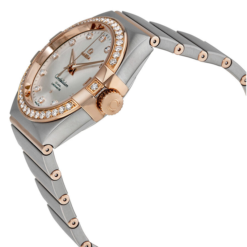 Omega Constellation Silver Dial Diamond Men's Watch #123.25.38.21.52.001 - Watches of America #2