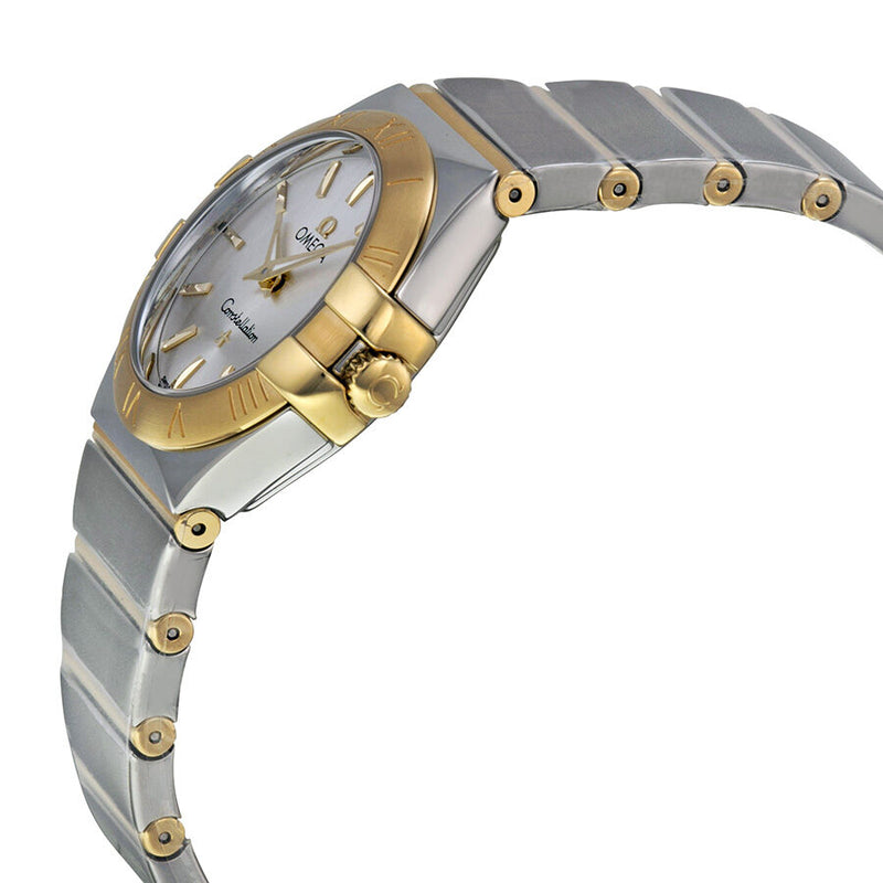 Omega Constellation Silver Dial Yellow Gold Ladies Watch #12320276002004 - Watches of America #2