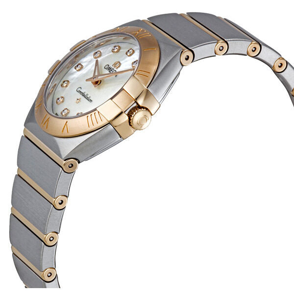 Omega Constellation White Mother of Pearl Dial Ladies Watch #123.20.27.60.55.001 - Watches of America #2