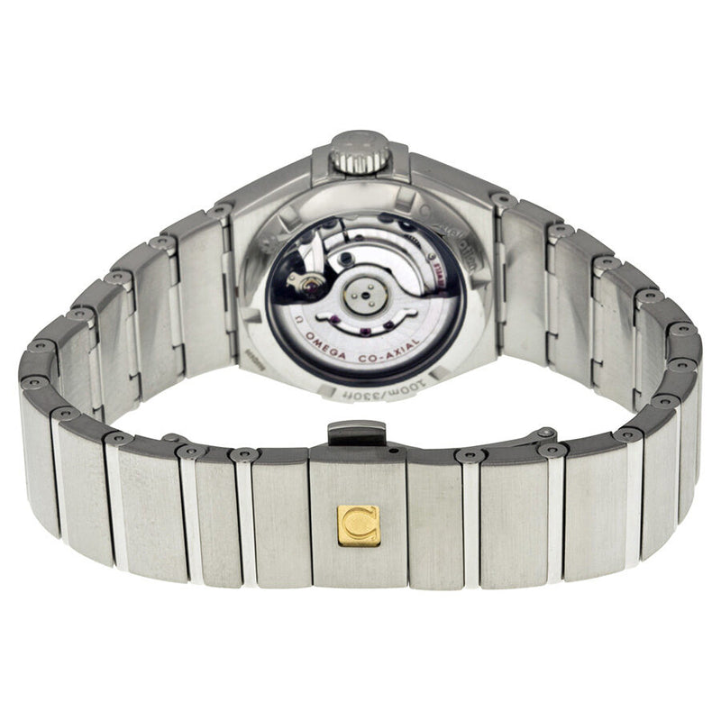 Omega Constellation White Mother of Pearl Steel Ladies Watch #123.10.27.20.55.001 - Watches of America #3