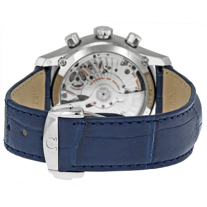 Omega De Ville Blue Dial Blue Leather Men's Watch 43113425103001 #431.13.42.51.03.001 - Watches of America #3