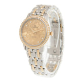 Omega De Ville Champagne Butterfly Diamond Dial Ladies Watch #424.25.27.60.58.002 - Watches of America #4