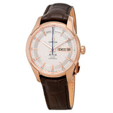 Omega De Ville Hour Vision 18kt Rose Gold Automatic Chronometer Silver Dial Men's Watch #431.63.41.22.02.001 - Watches of America