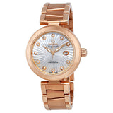 Omega De Ville Ladymatic 18K Rose Gold Automatic Ladies Watch #425.60.34.20.55.001 - Watches of America