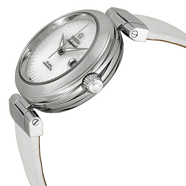 Omega De Ville Ladymatic Automatic Mother of Pearl Dial Stainless Steel Ladies Watch #425.33.34.20.05.001 - Watches of America #2