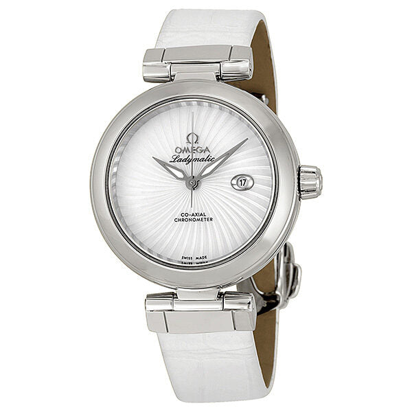 Omega De Ville Ladymatic Automatic Mother of Pearl Dial Stainless Steel Ladies Watch #425.33.34.20.05.001 - Watches of America