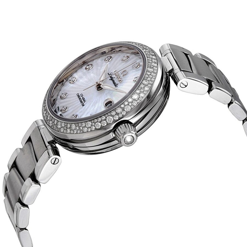 Omega De Ville Ladymatic  Automatic Mother of Pearl DialLadies Watch 42535342055001#425.35.34.20.55.001 - Watches of America #2