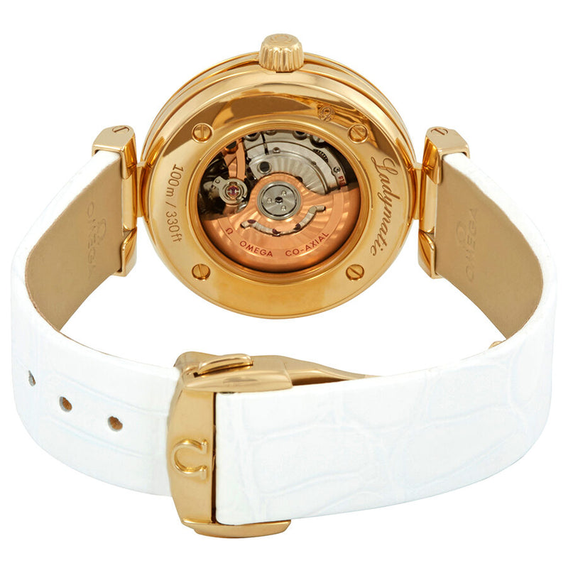 Omega De Ville Ladymatic Diamond Yellow Gold Ladies Watch 42563342055002#425.63.34.20.55.002 - Watches of America #3