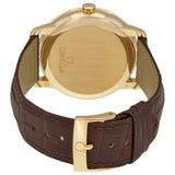 Omega De Ville Prestige Blue Dial Automatic Men's Leather Watch #424.53.40.20.03.002 - Watches of America #3