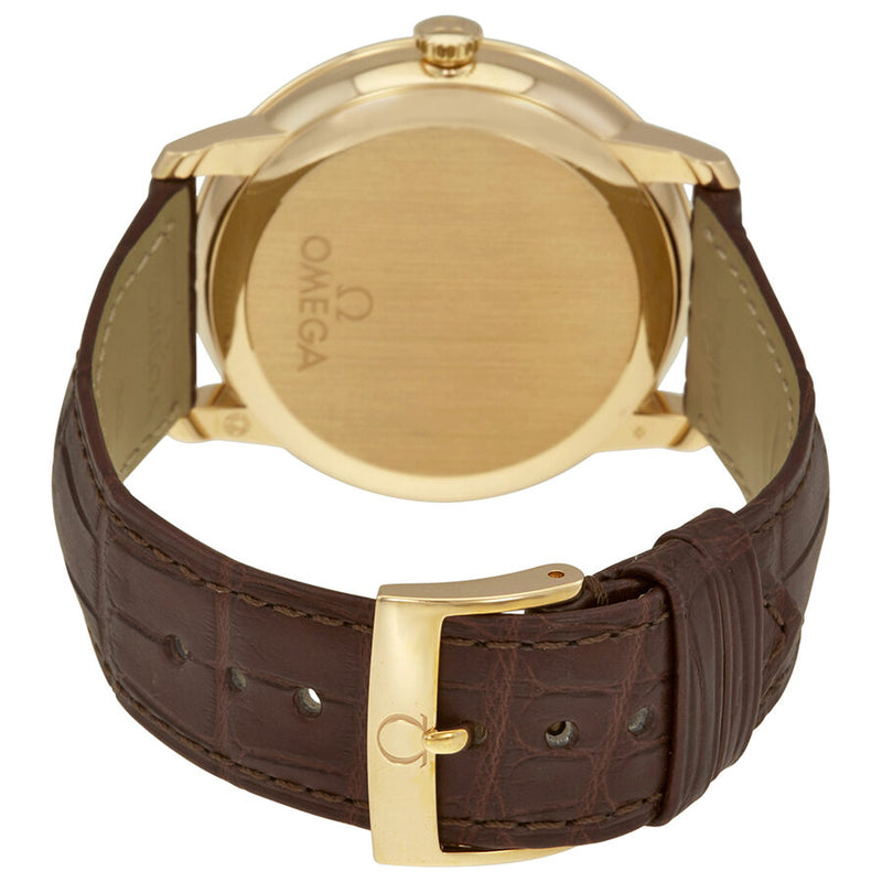 Omega De Ville Prestige Blue Dial Automatic Men's Leather Watch #424.53.40.20.03.002 - Watches of America #3