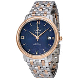 Omega De Ville Prestige Blue Dial Ladies Watch #424.20.37.20.03.002 - Watches of America