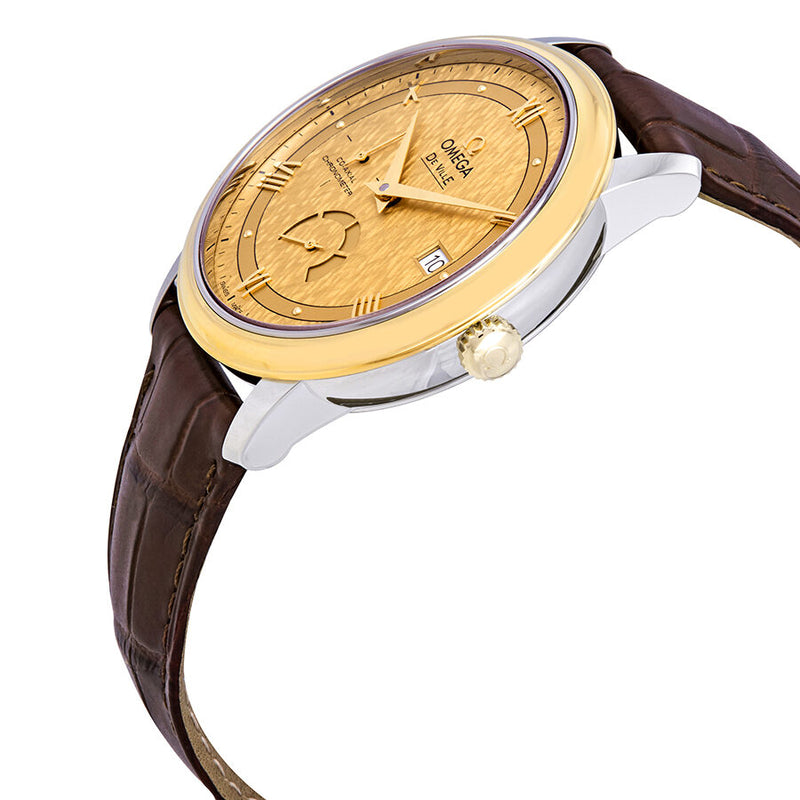 Omega De Ville Prestige Co-Axial Automatic Diamond Champagne Dial Men's Watch #424.23.40.21.08.001 - Watches of America #2