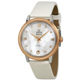 Omega De Ville Prestige Mother of Pearl Butterfly Dial Ladies Watch #424.22.33.20.55.001 - Watches of America