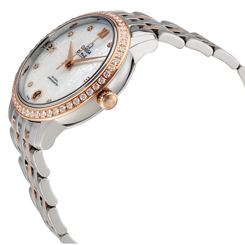 Omega De Ville Prestige Mother of Pearl Ladies Watch #424.25.33.20.55.003 - Watches of America #2