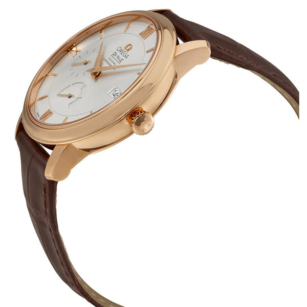 Omega De Ville Prestige Silver Dial 18klt Rose Gold Automatic Men's Watch #42453402102001 - Watches of America #2