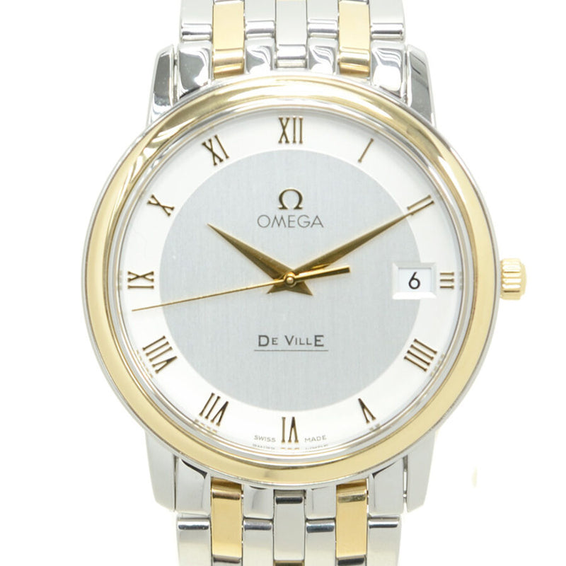 Omega DE VILLE Quartz Silver Dial Unisex Watch #4310.32.00 - Watches of America