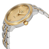 Omega DeVille Prestige Automatic Champagne Diamond Dial Ladies Watch#424.20.33.20.58.001 - Watches of America #2