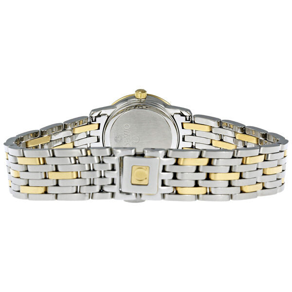 Omega DeVille Prestige Mother of Pearl Dial Steel and 18k Yellow Gold Ladies Watch #4375.71 - Watches of America #3