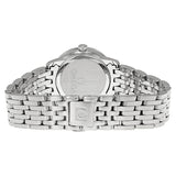 Omega DeVille Prestige Silver Diamond Dial Stainless Steel Ladies Watch#42415246052001 - Watches of America #3