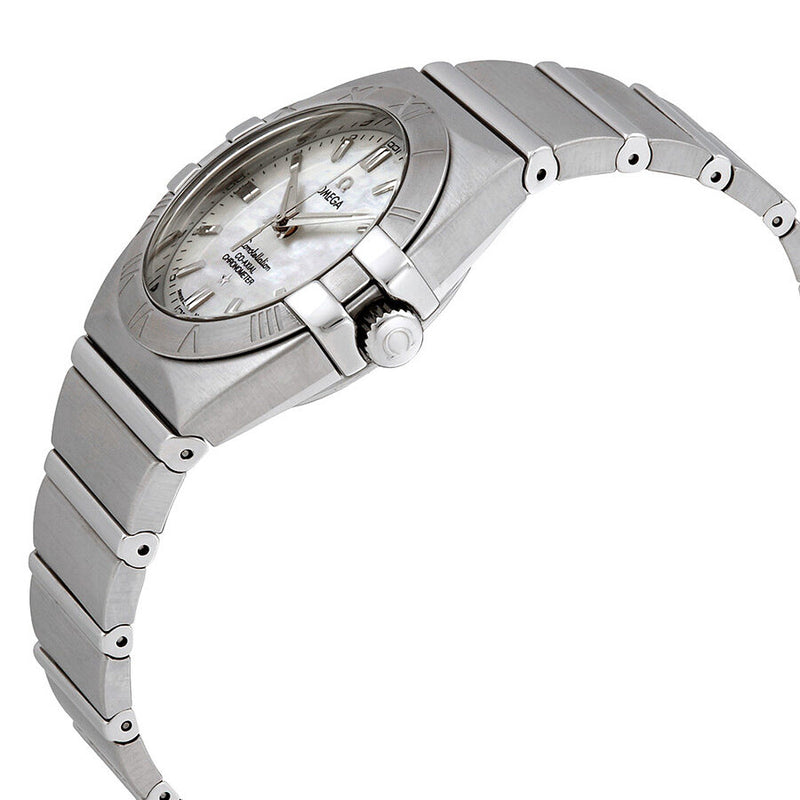 Omega Double Eagle Mother of Pearl Ladies Watch #1590.70 - Watches of America #2