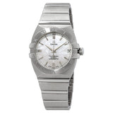Omega Double Eagle Mother of Pearl Ladies Watch #1590.70 - Watches of America