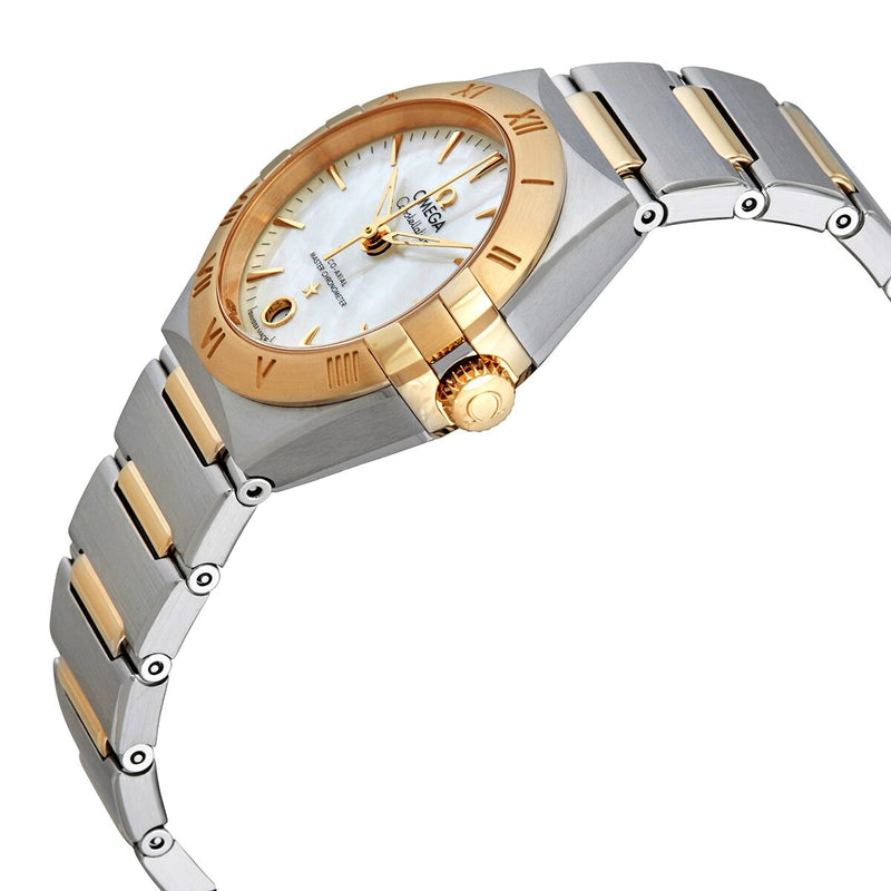 Omega Manhattan Automatic Mother of Pearl Ladies Watch #131.20.29.20.05.002 - Watches of America #2