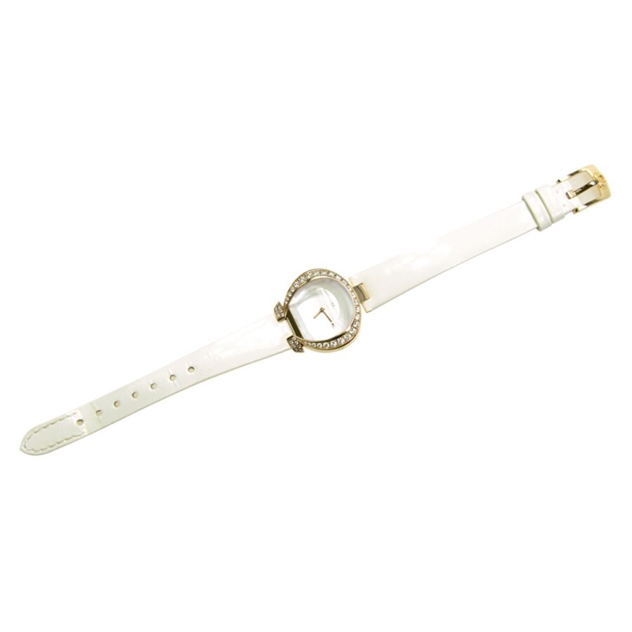 Omega Omegamania Quartz Diamond White Dial Unisex Watch 5885.70.56 –  Watches of America