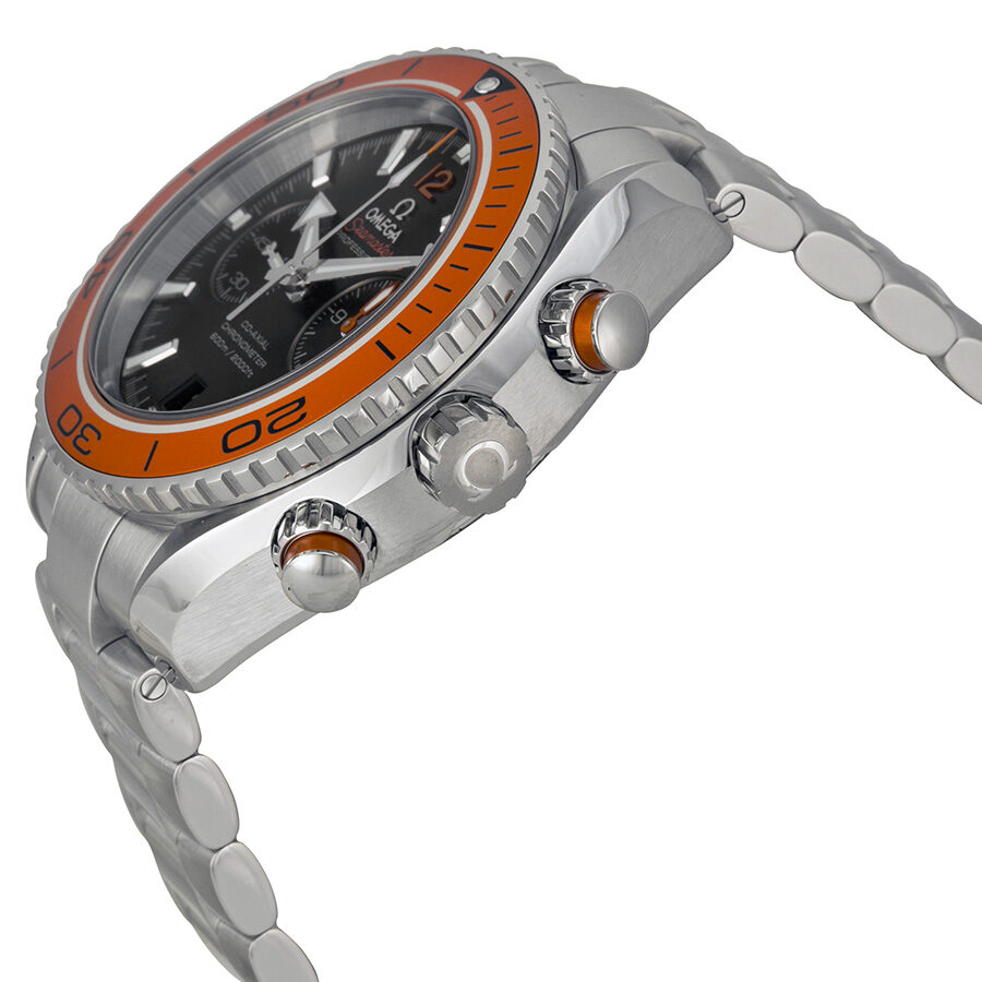 Omega Planet Ocean Chronograph Automatic Orange Bezel Men's Watch