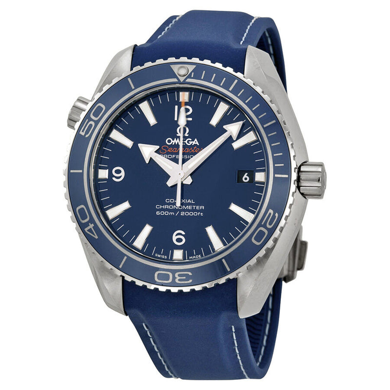 Omega Planet Ocean Titanium Co-Axial Blue Dial Men's Watch #232.92.42.21.03.001 - Watches of America