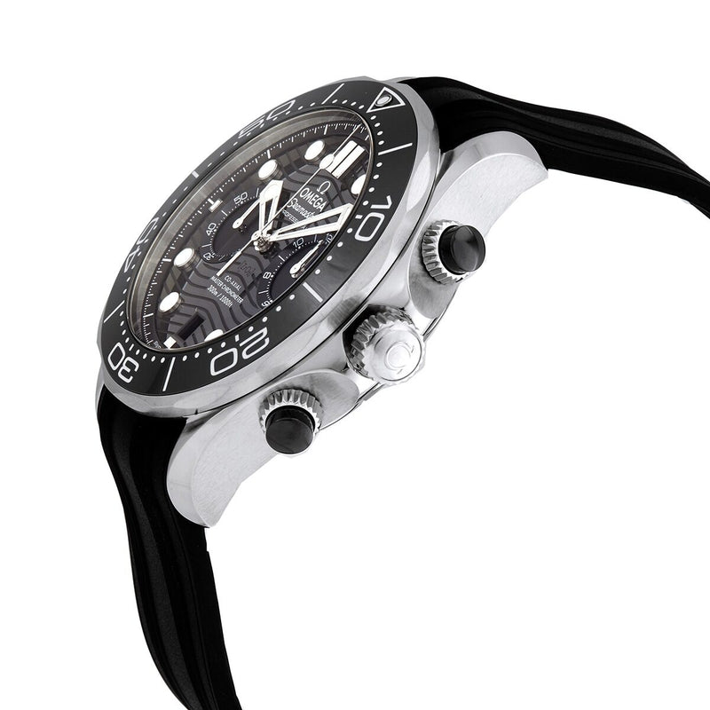 Omega Seamaster 300 Master Co-Axial Chronograph Automatic Chronometer Black Dial Watch #210.32.44.51.01.001 - Watches of America #2