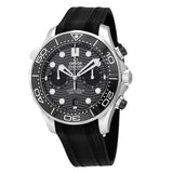 Omega Seamaster 300 Master Co-Axial Chronograph Automatic Chronometer Black Dial Watch #210.32.44.51.01.001 - Watches of America