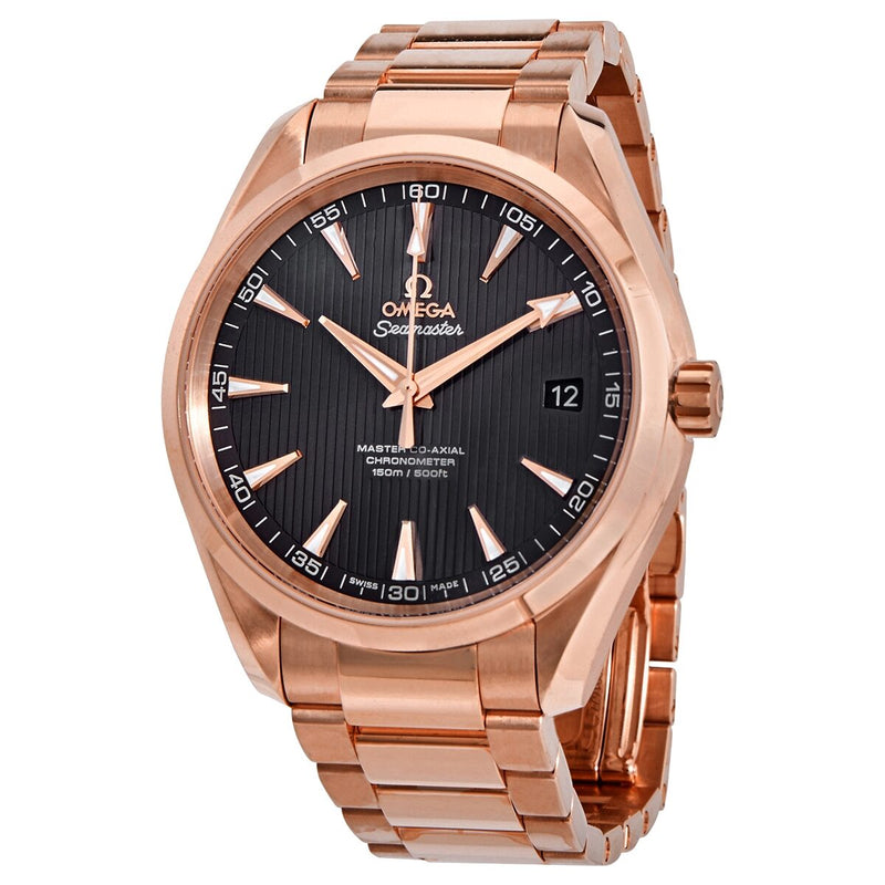 Omega Seamaster Aqua Terra 18kt Rose Gold Automatic Men's Watch #231.50.42.21.06.002 - Watches of America