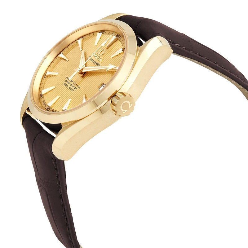 Omega Seamaster Aqua Terra Automatic 18kt Yellow Gold Men's Watch #231.53.39.21.08.001 - Watches of America #2
