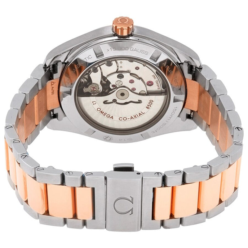 Omega Seamaster Aqua Terra Auto Grey Dial 18k Rose Gold And Stainless Steel Men's Watch #231.20.42.21.06.003 - Watches of America #3