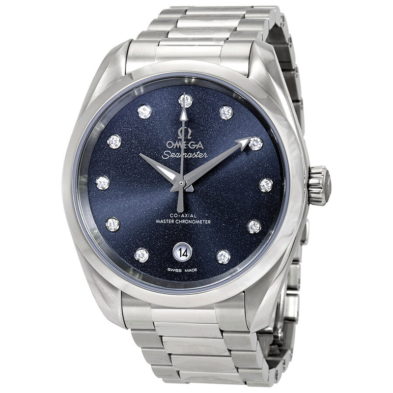 Omega Seamaster Aqua Terra Automatic Diamond Ladies Watch #220.10.38.20.53.001 - Watches of America