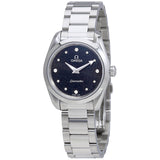 Omega Seamaster Aqua Terra Black Diamond Dial Ladies Watch #220.10.28.60.51.001 - Watches of America