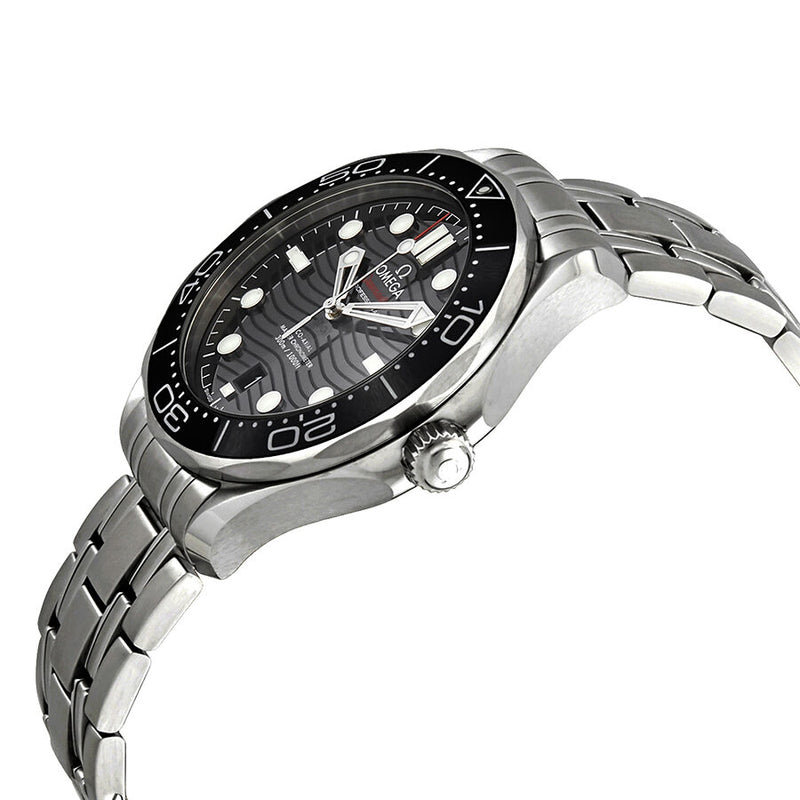 Omega Seamaster Automatic Chronometer Black Dial Men's Watch #210.30.42.20.01.001 - Watches of America #2