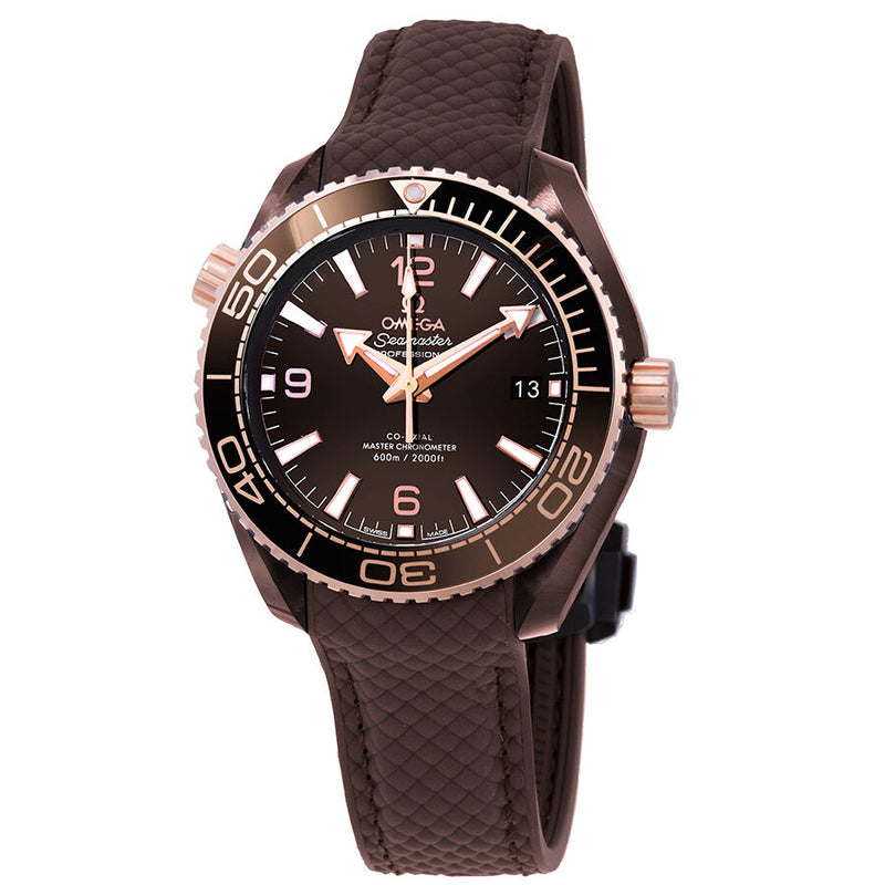 Omega Seamaster Planet Ocean Automatic Brown Dial Men's Watch #215.62.40.20.13.001 - Watches of America