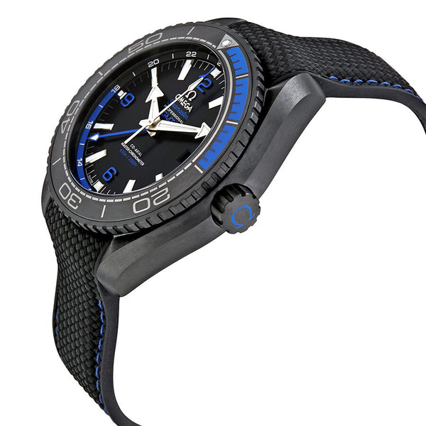 Omega Seamaster Planet Ocean Automatic Batman Bezel Men's Watch #215.92.46.22.01.002 - Watches of America #2